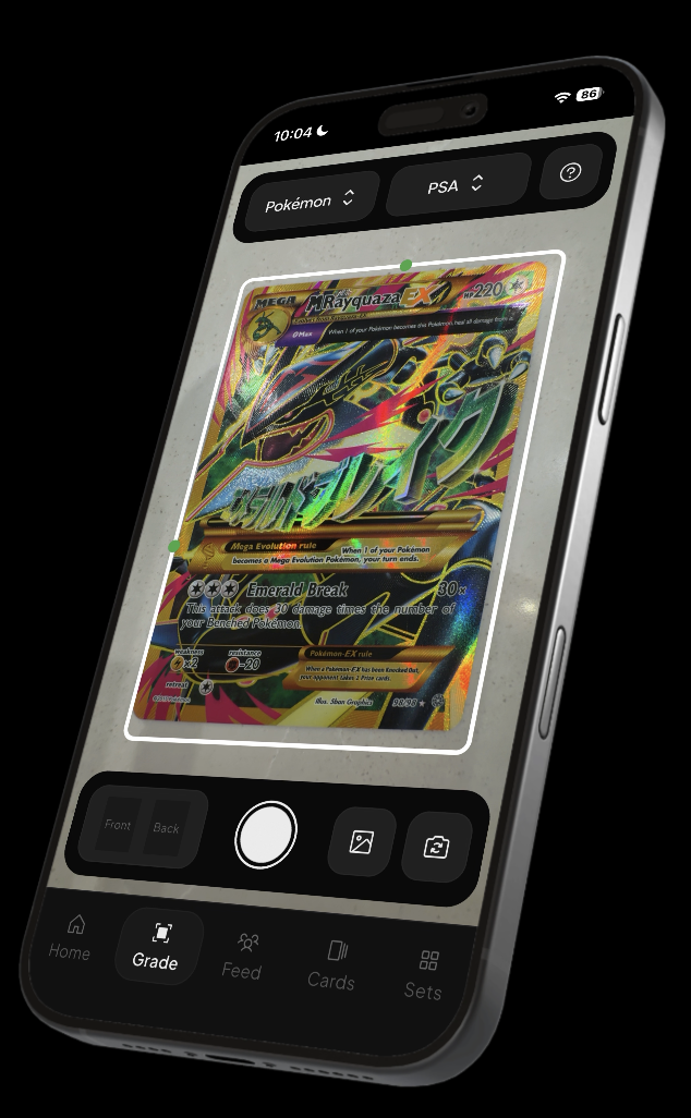 Card Grader Pro app preview